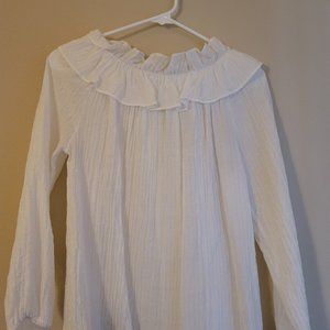 White Peasant Blouse